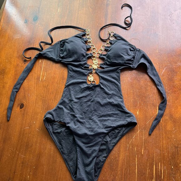 miss bikini luxe Other - Miss Bikini Luxe Davine Black One Piece Swimsuit